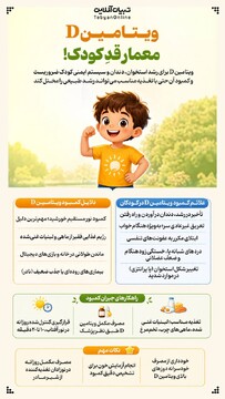 ویتامین D معمار قد کودک