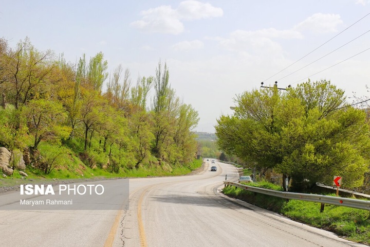 طبیعت بهاری گنج نامه همدان