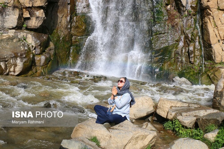 طبیعت بهاری گنج نامه همدان