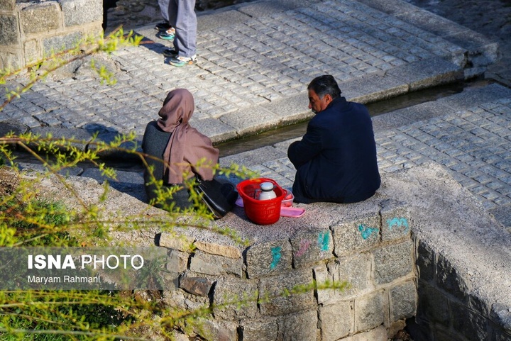 طبیعت بهاری گنج نامه همدان