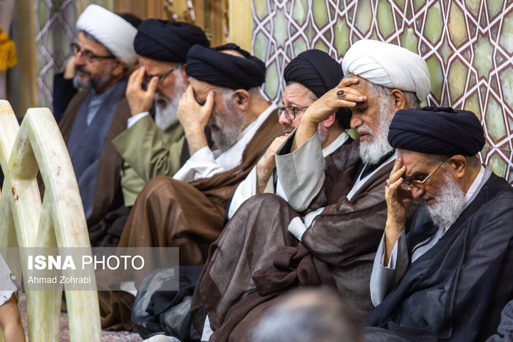 مراسم چهلم شهادت امیر سپهبد موسوی - حرم حضرت فاطمه معصومه(سلام‌الله‌علیها)