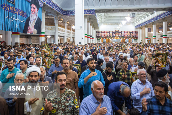 مراسم چهلم شهادت امیر سپهبد موسوی - حرم حضرت فاطمه معصومه(سلام‌الله‌علیها)