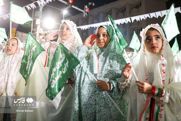 اولین جشن تشرف (تکلیف) کف خیابان