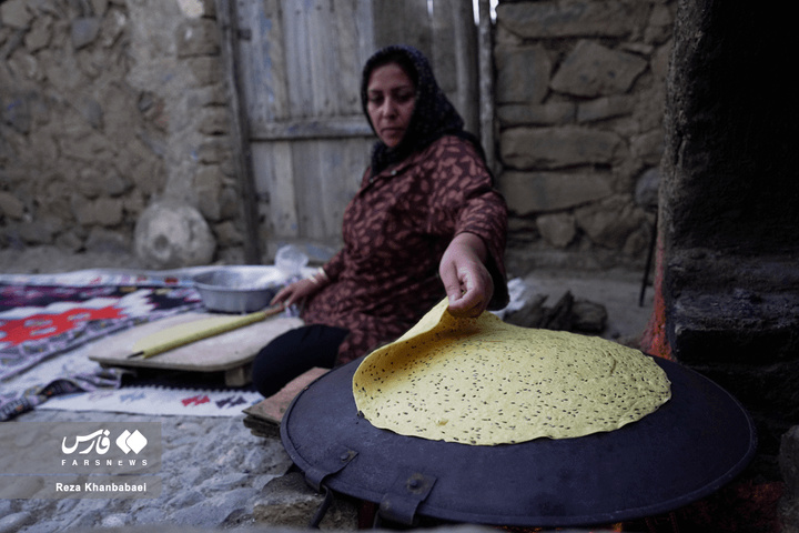 عطر نان و زندگی روستایی در دامان سبز دشت مغان