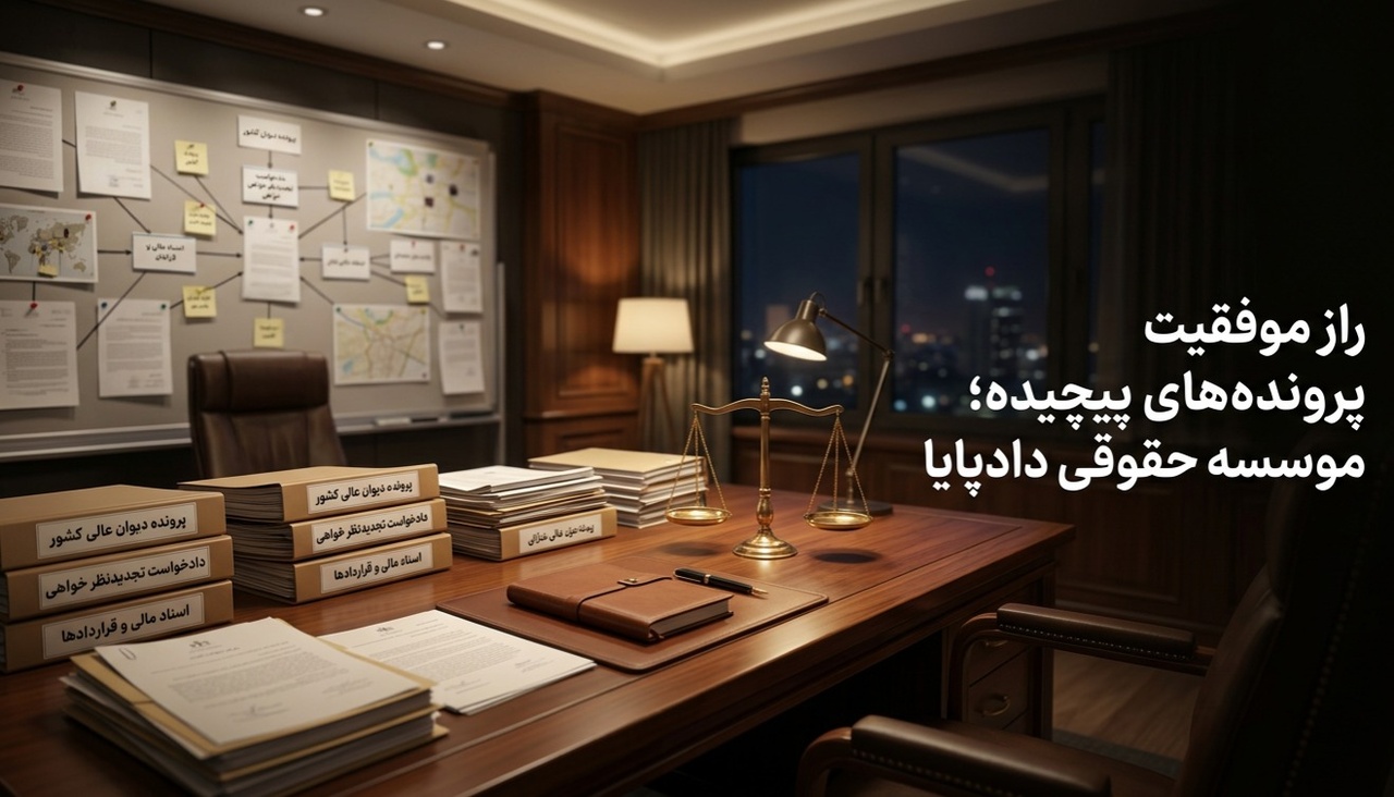 پشت پرده موفقیت پرونده‌های پیچیده قضایی؛ موسسه حقوقی دادپایا چگونه عمل می‌کند؟