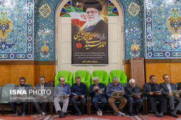 مراسم بزرگداشت رهبر شهید و جمعی از شهدای موتلفه
