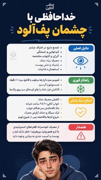 خداحافظی با چشمان پف‌آلود