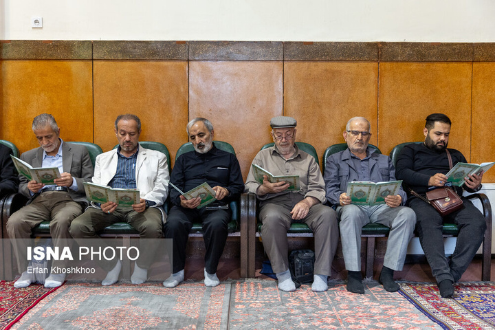 مراسم بزرگداشت رهبر شهید و جمعی از شهدای موتلفه