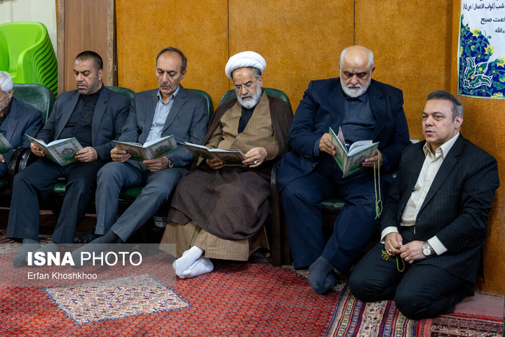 مراسم بزرگداشت رهبر شهید و جمعی از شهدای موتلفه