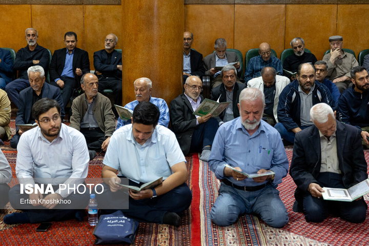 مراسم بزرگداشت رهبر شهید و جمعی از شهدای موتلفه