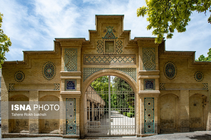 روند مرمت باغ گیاه شناسی ارم - شیراز