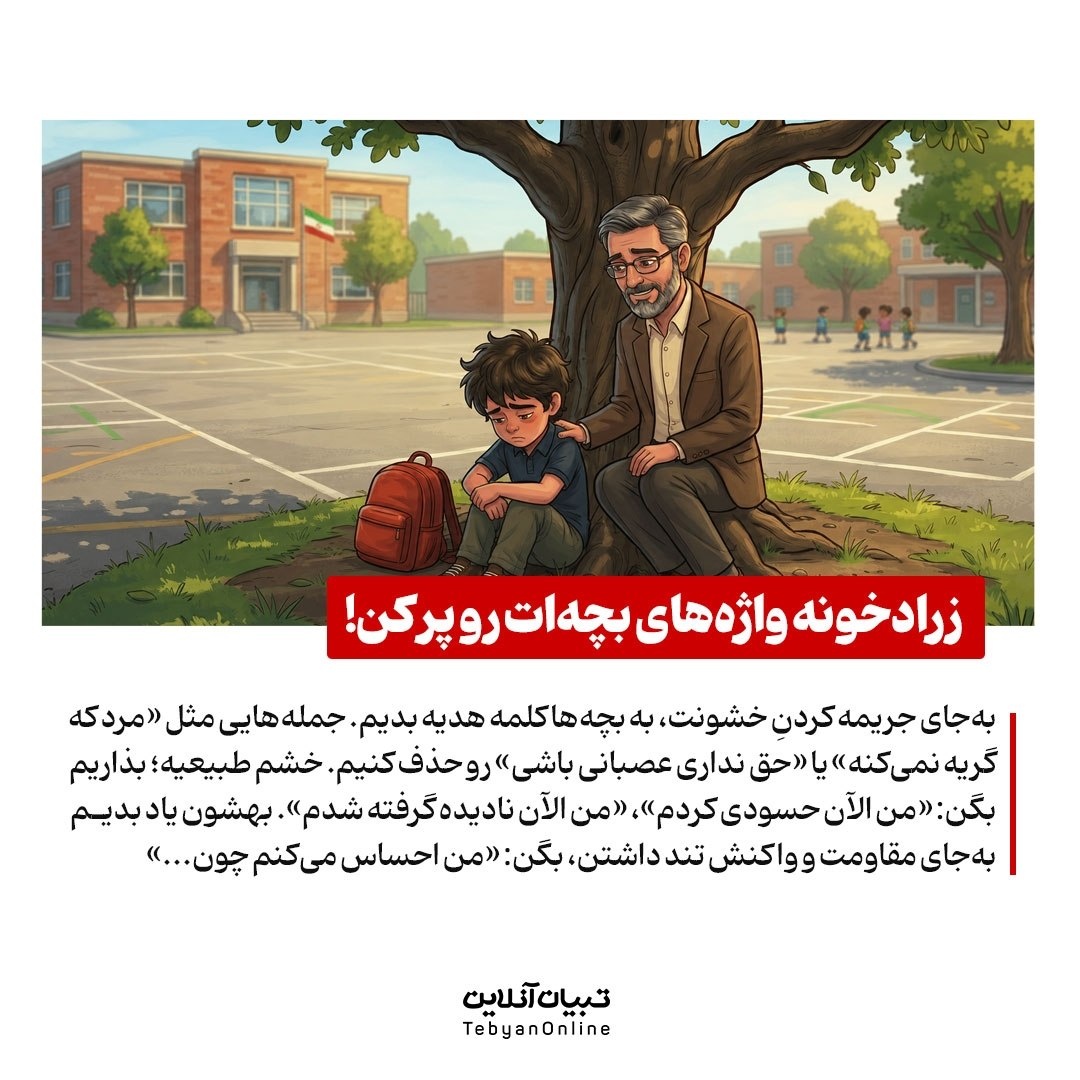 مشت به جای کلمه!