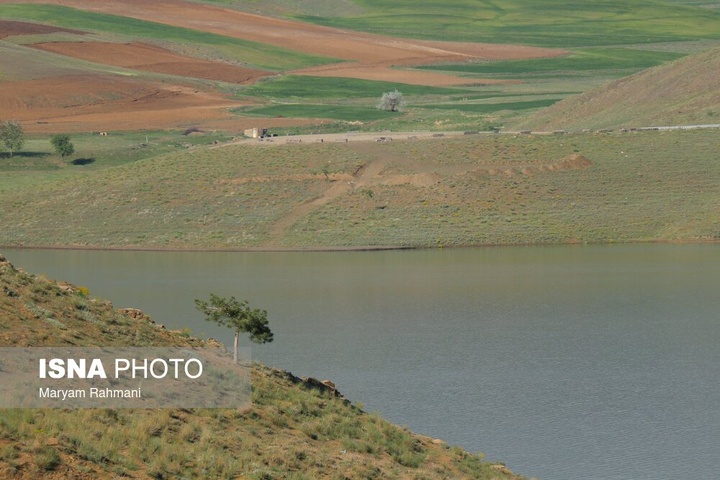سد اکباتان همدان سر ریز کرد