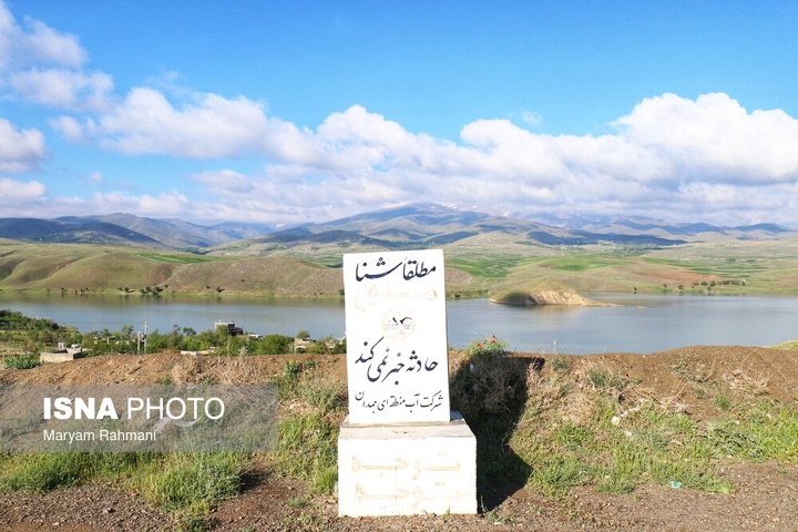 سد اکباتان همدان سر ریز کرد