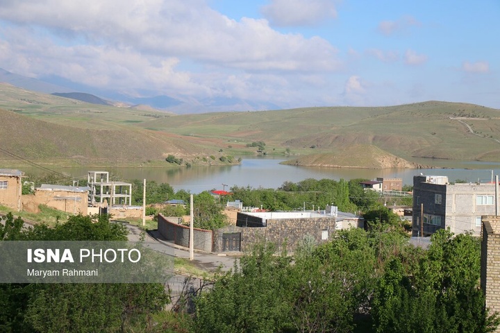 سد اکباتان همدان سر ریز کرد