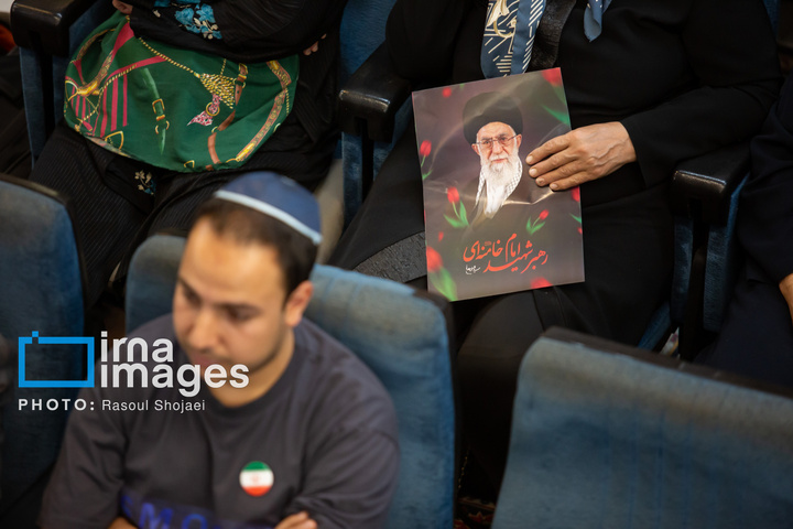 گرامیداشت رهبر شهید انقلاب در کنیسه کترداوود