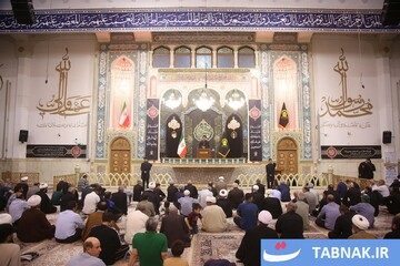 مراسم عزاداری شهادت امام باقر علیه السلام در حریم فاطمی