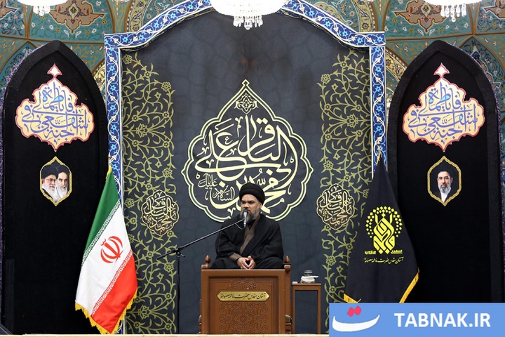 مراسم عزاداری شهادت امام باقر علیه السلام در حریم فاطمی