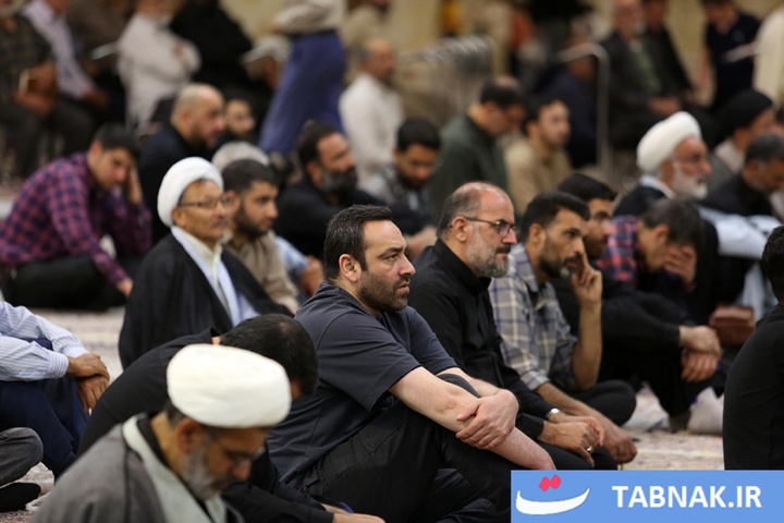 مراسم عزاداری شهادت امام باقر علیه السلام در حریم فاطمی