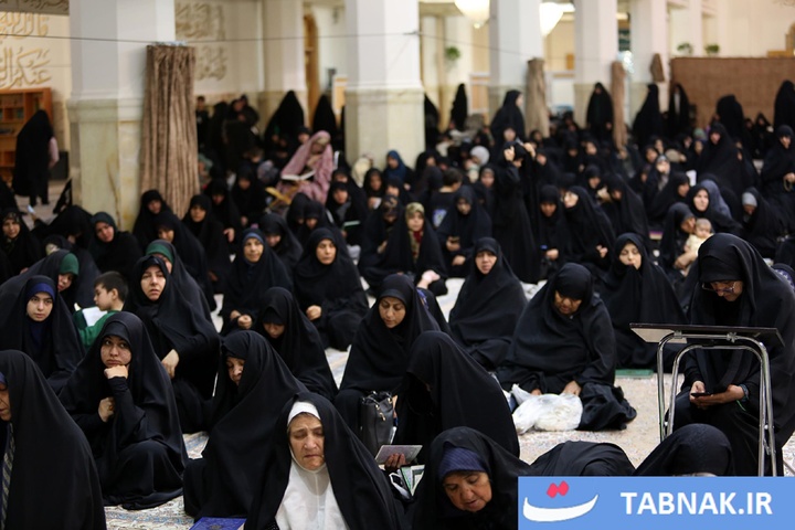 مراسم عزاداری شهادت امام باقر علیه السلام در حریم فاطمی