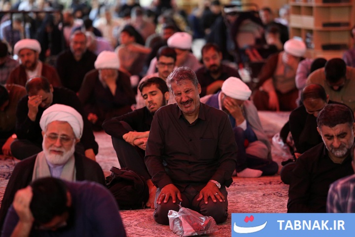مراسم عزاداری شهادت امام باقر علیه السلام در حریم فاطمی