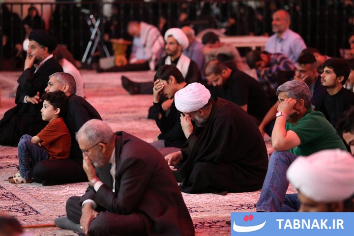 مراسم عزاداری شهادت امام باقر علیه السلام در حریم فاطمی