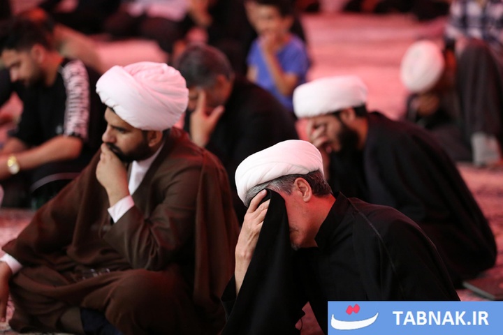 مراسم عزاداری شهادت امام باقر علیه السلام در حریم فاطمی