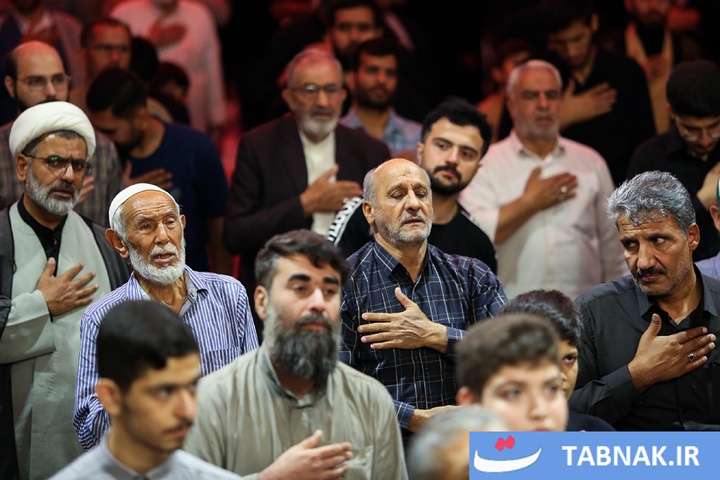مراسم عزاداری شهادت امام باقر علیه السلام در حریم فاطمی