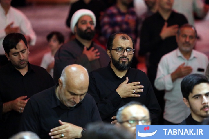 مراسم عزاداری شهادت امام باقر علیه السلام در حریم فاطمی