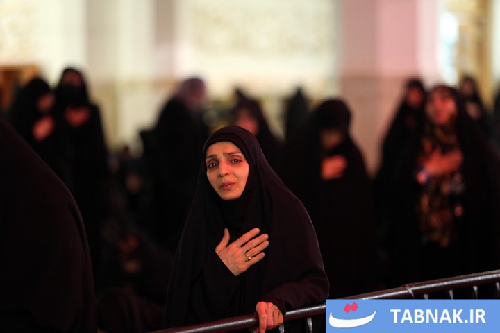 مراسم عزاداری شهادت امام باقر علیه السلام در حریم فاطمی