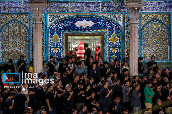 عزاداری ایام مسلمیه در حرم حضرت عبدالعظیم علیه السلام