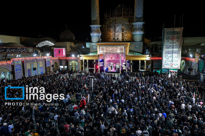عزاداری ایام مسلمیه در حرم حضرت عبدالعظیم علیه السلام