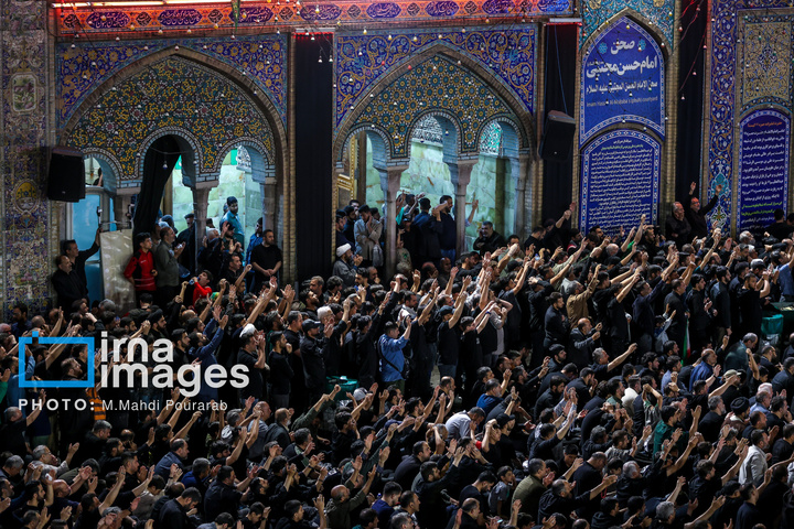 عزاداری ایام مسلمیه در حرم حضرت عبدالعظیم علیه السلام