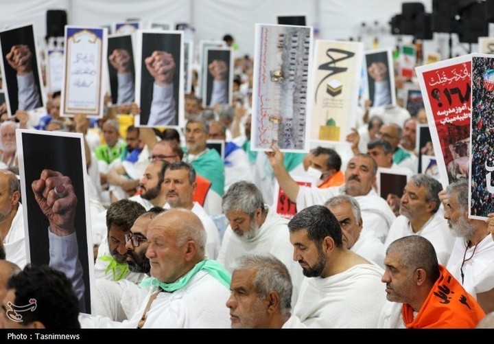 مراسم برائت از مشرکین در صحرای عرفات