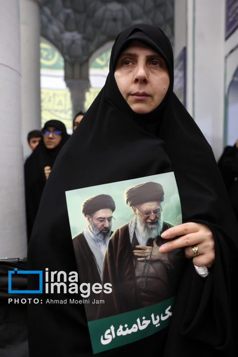 مراسم یادبود شهدای خانواده رهبر معظم انقلاب