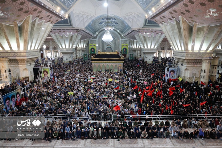 مراسم سی‌وهفتمین سالگرد ارتحال حضرت امام خمینی (ره)