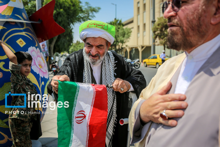 راهپیمایی گرامیداشت قیام ۱۵ خرداد در قم