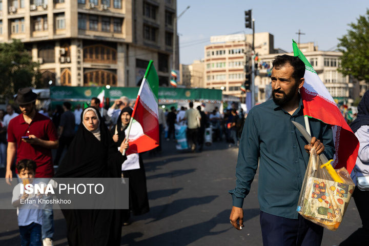 غدیر نماد اتحاد و همدلی؛ مهمانی ۱۰ کیلومتری غدیر - تهران /۲