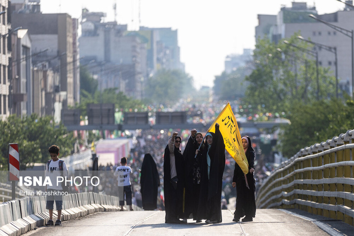 غدیر نماد اتحاد و همدلی؛ مهمانی ۱۰ کیلومتری غدیر - تهران /۲