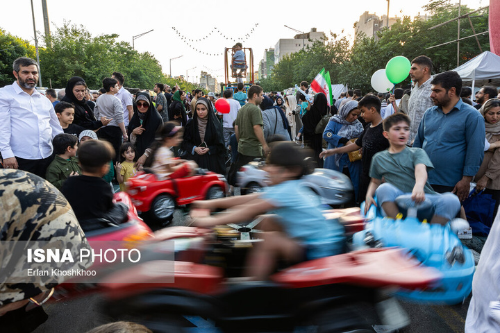 غدیر نماد اتحاد و همدلی؛ مهمانی ۱۰ کیلومتری غدیر - تهران /۲