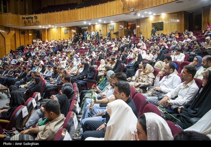 مراسم ازدواج 100 زوج جوان در استان فارس