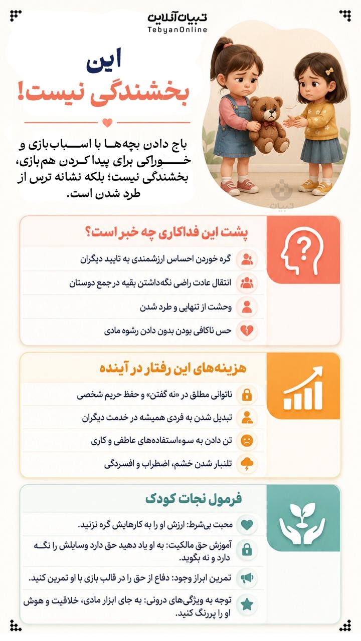این بخشندگی نیست! این بخشندگی نیست!