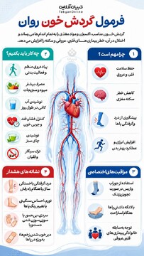 فرمول گردش خون روان