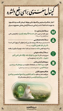 کپسول معنوی برای رفع دلشوره