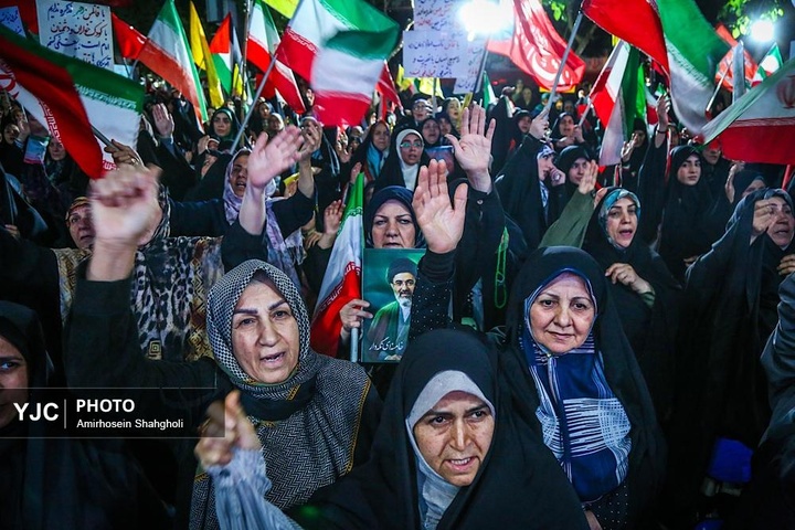 صدمین شب اجتماعات شبانه در تهران