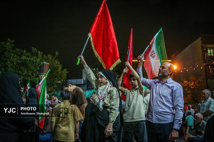 صدمین شب اجتماعات شبانه در تهران