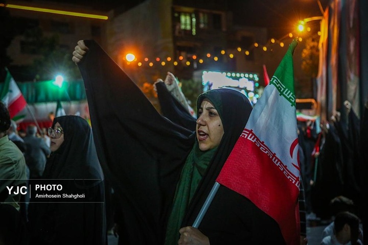 صدمین شب اجتماعات شبانه در تهران