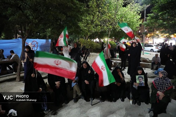 صدمین شب اجتماعات شبانه در تهران