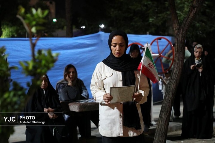 صدمین شب اجتماعات شبانه در تهران