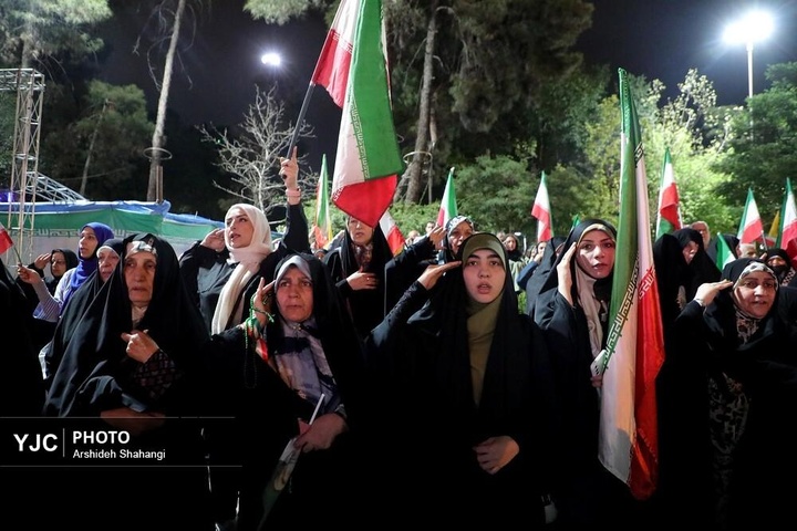 صدمین شب اجتماعات شبانه در تهران